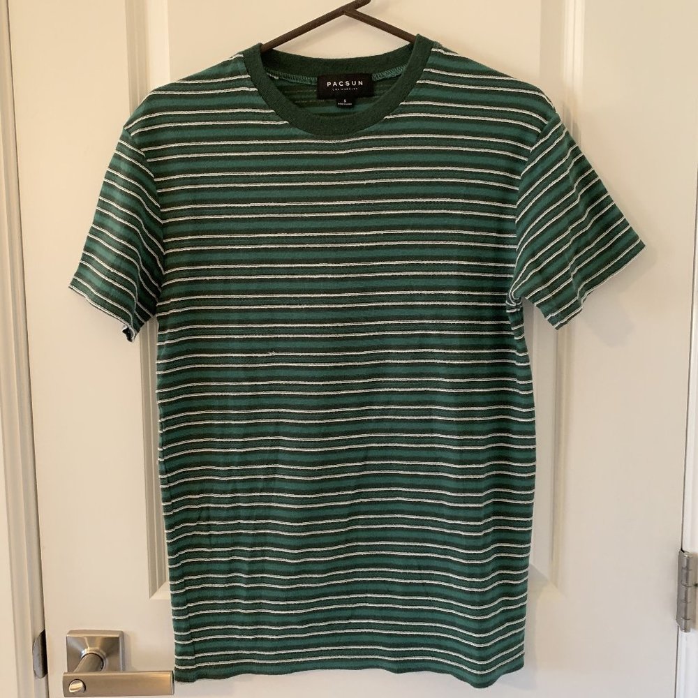 PacSun Striped Short Sleeve Tee Size US S